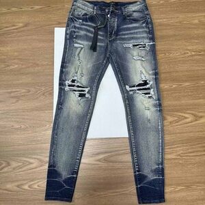 Amiri Distressed Washed Jeans